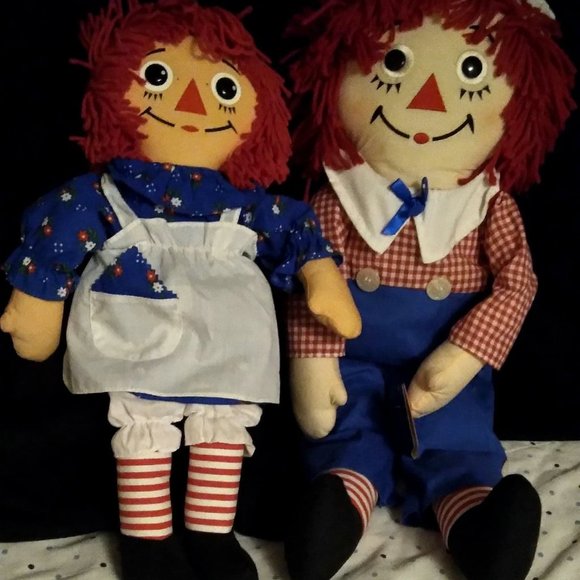 Bundle- Raggedy Ann & Andy Dolls and Figurines - Picture 2 of 12